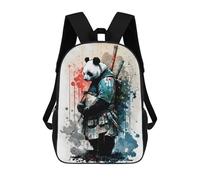 sinyumoney Zaino Scolastico Per Bambini Stampato in 3D Watercolors Panda 2 Zaino Per Bambini Ad Alta Capacità, Zaini Da Viaggio, Borse Per Libri, Zaino Scolastico Per Bambini 17inch