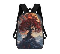 sinyumoney Zaino Scolastico Per Bambini The Ashen World Tree Zaino Alla Moda Per Adolescenti Zaino Casual Per Ragazzi E Ragazze Zaino Stampato in 3D 17inch