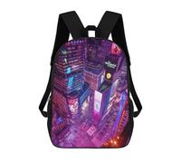 sinyumoney Zaino scolastico per bambini The Summoning Zaino scolastico per bambini, stile casual e alla moda, con stampa 3D, divertente e originale, new york, 17"