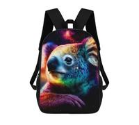 sinyumoney Zaino scolastico per ragazze con stampa 3D per ragazzi, zaino casual per college, Koala, 17"