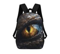 sinyumoney Zaino Scolastico Per Studenti Dragon Eye Close-Up-5 Zaino Scolastico Per Bambini Stampato in 3D Zaini Da Viaggio Alla Moda Borsa Scolastica Per Ragazzi 17inch