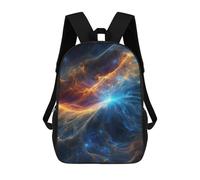 sinyumoney Zaino scolastico stampato 3D per bambini grande capacità flash grande borsa da viaggio, zaino alla moda per bambini, zaino casual, Whirlpool Of Creation, 17"