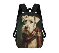 sinyumoney Zaino scolastico stampato 3D per bambini, stile alla moda, per ragazzi, studenti delle scuole elementari e college, Stile-23, 17"