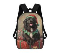 sinyumoney Zaino scolastico stampato 3D per bambini, stile alla moda, per ragazzi, studenti delle scuole elementari e college, Stile: 14., 17"