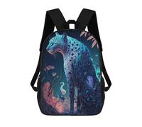 sinyumoney Zaino Scolastico Stampato in 3D Enchanted Forest Encounter -1 Zaino Per Bambini, Borsa Per Libri, Zainetti Carini, Impermeabile, Alla Moda, Casual, Per Bambini 17inch
