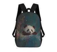 sinyumoney Zaino Scolastico Stampato in 3D Panda Cub, Borse Per Libri 17inch, Zaini Alla Moda, Zaini Di Grande Capacità, Zaini Da Viaggio Per Bambini