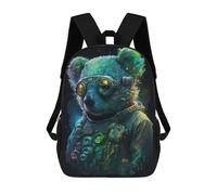 sinyumoney Zaino scolastico stampato in 3D per bambini Beagle Dog, grande capacità, ideale per viaggi, alla moda e casual, Koala, 17"