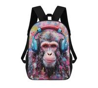 sinyumoney Zaino Scolastico Stampato in 3D Per Ragazzi E Ragazze, Zaino Scolastico Casual Alla Moda Per La Scuola O I Viaggi.