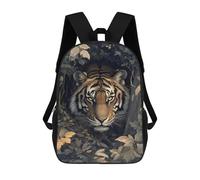 sinyumoney Zaino Scolastico Stampato in 3D Tiger in The Jungle Zaino Per Bambini, Borsa Per Libri, Zainetti Carini, Impermeabile, Alla Moda, Casual, Per Bambini 17inch