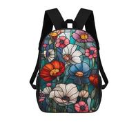sinyumoney Zaino Scuola Bambino 17 Pollici Romantic Moonlit Bacio Borsa Scuola Stampato 3D Per Ragazzi (primaria E College), Stile: 11., 17"