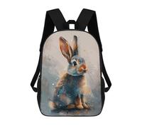 sinyumoney Zaino scuola per bambini stampato 3D (dimensioni: Magical Forest Fox) - Grande capacità, zaini da viaggio alla moda, zaini per la scuola per bambini, Stile 2, 17"