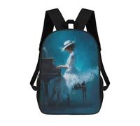 sinyumoney Zaino Scuola Per Bambini Stampato In 3D Fantasy Witch Artwork Zaini Per Libri Zaini Scuola Di Viaggio Ad Alta Capacità Per Bambini/Studenti/Adulti, Stile-18, 17"