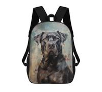 sinyumoney Zaino Scuola Pride Rock Libri Borsa Per Ragazzi E Ragazze Borsa Scuola Borsa Per L'Università Borsa Da Viaggio Affari Borsa Da Lavoro, Cane Corso Dog, 17"