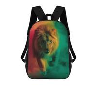 sinyumoney Zaino Scuola Stampato 3D Per Bambini Enchanted Forest Peacock-1, Zaino Da Viaggio Ad Alta Capacità Per Bambini, Borsa Per Libri, Borsa Da Scuola, Stile-5, 17"