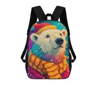 sinyumoney Zaino Scuola Stampato 3D Per Bambini Enchanted Forest Peacock-1, Zaino Da Viaggio Ad Alta Capacità Per Bambini, Borsa Per Libri, Borsa Da Scuola, Stile-10-1, 17"