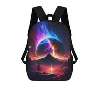 sinyumoney Zaino Scuola Volcano Planet Oasis Borsa Libri Per Ragazzi E Ragazze, Borsa Scuola, Borsa Per Studenti, Borsa Da Viaggio Affari, Borsa Da Lavoro, Death Of A Star, 17"