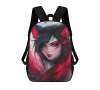 sinyumoney Zaino stampato 3D per bambini Green Sea Dragon Artwork, zaino alla moda per scuola, viaggi e tempo libero, grande zaino da giorno per ragazzi e ragazze, Stile 4, 17"