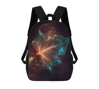 sinyumoney Zaino stampato in 3D Space Astronaut with Tree Head on Moon Zaini scolastici leggeri da viaggio per bambini e ragazze, ideali per studenti delle scuole superiori., Stile-24, 17"