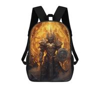 sinyumoney Zaino unisex stampato 3D per viaggi, zaino casual per computer portatile, borsa da scuola leggera per uomini, donne, ragazzi e ragazze., Retribuzione By Flame, 17"