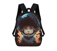sinyumoney Zaino unisex stampato 3D per viaggi, zaino casual per computer portatile, borsa da scuola leggera per uomini, donne, ragazzi e ragazze., Astronaut Space Character, 17"