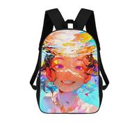 sinyumoney Zaino Unisex Underwater Dreamscape -1 Zaino Da Viaggio Stampato in 3D Zaino Casual Per Laptop Zaino Scolastico Leggero Per Uomo Donna Ragazzi Ragazze 17inch