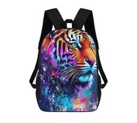 sinyumoney Zebra Balloons Fantasy Artwork Zaini Stampati 3D Per Bambini Zaini Alla Moda E Casual Per Il Giorno Borse Da Viaggio, Zaini All'aperto Per Ragazzi E Ragazze, Stile: 7., 17"