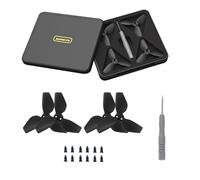 Sinyutia 2 paia per eliche Dji Neo con scatola portaoggetti, eliche di ricambio per accessori Dji Neo (eliche con custodia)
