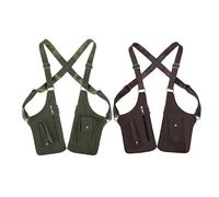 Sinyuyong Borsa a Tracolla Stealth da Uomo - Borsa a Fondina Nascosta antifurto con Tasche Multiple - Borsa a Tracolla in Pelle PU Resistente for Telefono(E)
