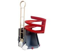 Sinyuyong Edizione dispenser for palline da golf, imbuto con tramoggia di grandi dimensioni for una ricarica facile e un allenamento fluido, con secchi di portata standard(grigio)