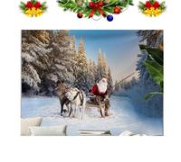 Sinyuyong Sfondo for feste di Natale con tema regalo, sfondo fotografico for ritratti, oggetti di scena for studio(D,300-180cm)