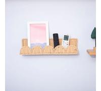 sinzau Mensole da Muro da 40cm per la Cameretta - Design Sicuro per Mensole Cameretta a Bordi Arrotondati contro gli Urti - Supporta fino a 10 Libri Cartonati da 17,5 cm - Portata 9kg