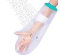 SINZONeu® Copri Gesso Braccio Impermeabile - Protezione Riutilizzabile per Doccia/Piscina, Guanto Protettivo per Tutori, Bendaggi e Cure Ferite per Adulti