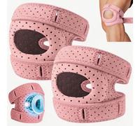 SINZONeu Ginocchiera 2 Pezzi, Tutore Ginocchio per Artrosi & Menisco, Ginocchiera Ortopedica con Stabilizzatori & Gel Pad, Ginocchiera Sportiva Regolabile, Traspirante per Corsa Fitness Palestra
