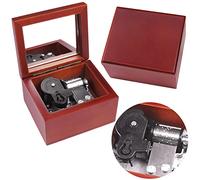 Sinzyo Scatola musicale in legno con movimento a specchio Regalo di Natale, San Valentino e compleanno(melodia: Chanson Du Toreador)