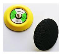 SIO 2 x piatto supporto levigatrice 75 mm M6 - Base in velcro Sistema di cambio rapido - Mini piatto per levigatrice orbitale e trapano - Supporto dischi levigati professionali officina fai da te