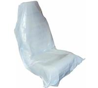 SIO Coprisedili Auto Monouso in Rotolo 250 Pezzi - Copertura Sedile Auto in Plastica per Officina e Garage - Protezione Sedile Auto per Meccanico, Autolavaggio, Carrozzeria e Concessionaria