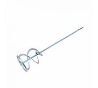 SIO Frusta di Miscelazione per Trapano 80 x 400 mm - Agitatore Professionale per Vernice Malta Colla Cemento Intonaco e Materiali Liquidi - Miscelatore per Trapano da Cantiere e Officina