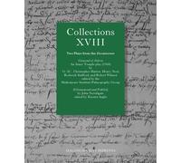 Siobhan Keenan Collections Xviii (Copertina rigida) Malone Society