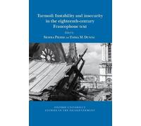 Síofra Pierse Turmoil: Instability and insecurity in the eighteenth- (Tascabile)