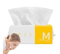 Sionhiuo Asciugamani per la pelle puliti, morbidi per il viso, 50 pezzi, asciugamani super assorbenti per applicazioni a umido e a secco, salviettine viso senza pelucchi per la pulizia della pelle