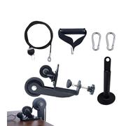 Sionhiuo Attrezzo per l'allenamento delle braccia, multifunzionale e regolabile, attrezzo per l'allenamento della per avambraccio, con di puleggia, per rafforzare il recupero, lo