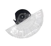 Sionhiuo Copertura protettiva per smerigliatrice angolare, dischi abrasivi, protezione antipolvere, copertura protettiva trasparente, 25 cm, per , tagliatrice in alluminio, officina