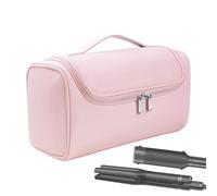 Sionhiuo Custodia da Viaggio per Arricciacapelli - Organizzatore Casa Portatile Resistente Al Calore - Borsa Strumenti Capelli - Per Piastre Asciugacapelli Viaggio Casa Stilista Parrucchiere Donne