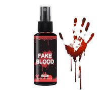 Sionhiuo Fake Blood Makeup,50 ml sangue artificiale cosplay scherzo per Halloween - travestimenti per content creator truccatori teatri | spettacoli sul palcoscenico scolastico
