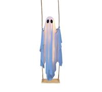 Sionhiuo Fantasma Di Halloween,Decorazione Spettrale Oscillante Fantasma,Decorazione Halloween per Esterno Notte Porta Finestra Viale Giardino Casa Albero Party Stregato | Albero Porta Yard Festività