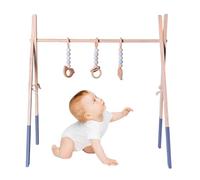 Sionhiuo Giocare in palestra - Giocattolo pieghevole con telaio in legno per , giocattolo per lo sviluppo precoce per cameretta dei bambini, camera dei , soggiorno, centro per la prima