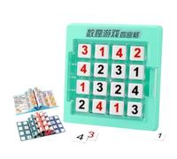 Sionhiuo Gioco di puzzle numerici, giocattoli matematici per bambini | Giocattoli rompicapo matematici,Rompicapo interattivo con numeri stimolanti per allenare la capacità di pensiero logico