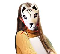 Sionhiuo Maschera Gatto Halloween,Maschera Completa Faccia Intera - Accessori per Costumi per Festival, Celebrazioni, Spettacoli dal, Performance Teatrali, Carnevale, Riunioni Familiari, Feste e