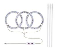 Sionhiuo Ring Grow Light, Smart Timing LED Grow Light per piante d'appartamento, piccole lampade a LED per crescita con 5 livelli di luminosità e 3 modalità di illuminazione