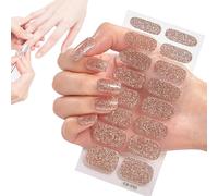 Sionhiuo Strisce per unghie in gel semipolimerizzato, Strisce per gel per unghie - Impacchi per in | per in semi-polimerizzate per lucide a lunga durata